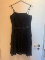 Kleid schwarz Gr. L Cocktail Abendkleid Abi Konfirmation kurz Hessen - Hessisch Lichtenau Vorschau