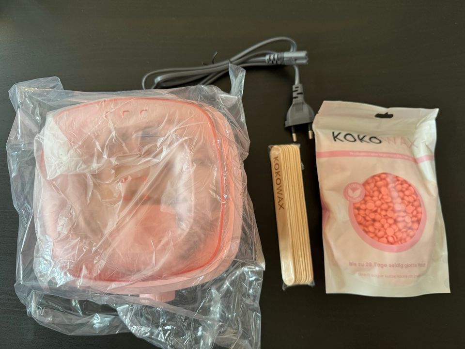 KOKOWAX Wax heater im Set, pink, NEU, OVP, inkl. Perlen in Solingen