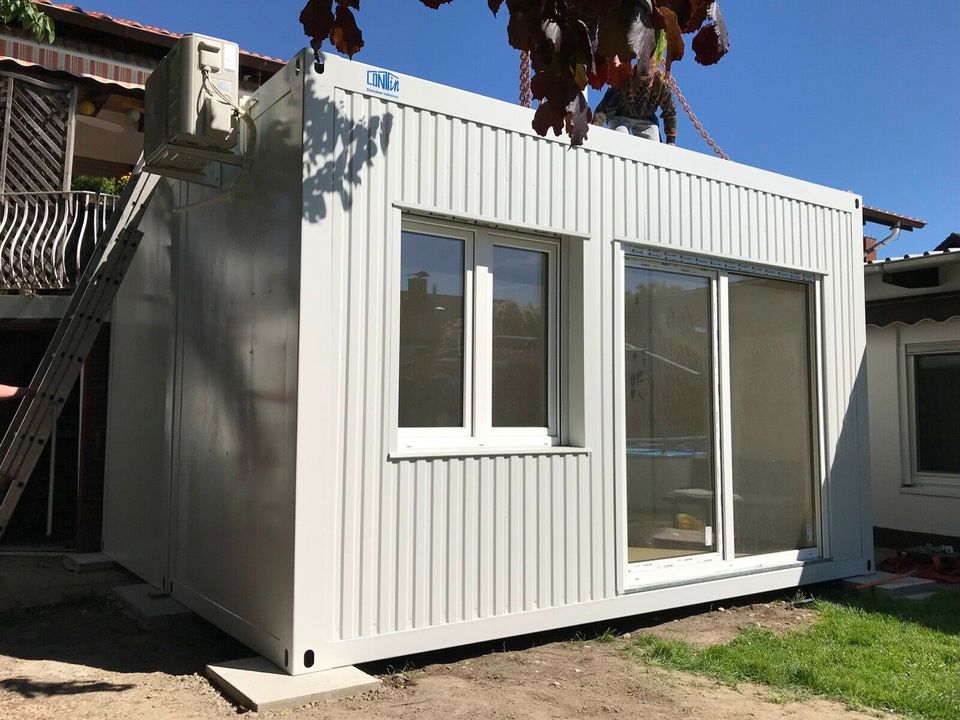 Modulbau Containerhaus Imbiss Modular Büro Container Modul Haus in Tauscha