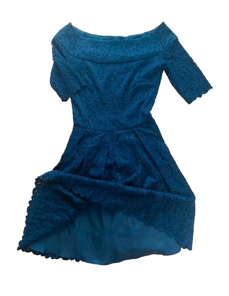 Cocktailkleid/Party  Spitze von Orsay Farbe dunkel blau Gr.34 in Ulm