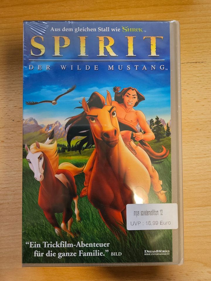 Spirit der Wilde Mustang Videokasette Neu in Nürtingen