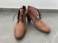 Braune Leder Stiefeletten von Gabor Gr. 38 Aachen - Preuswald Vorschau