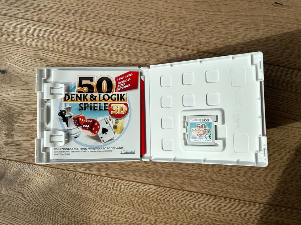 Nintendo 3DS Spiel 50 Denk & Logik Spiele 3D in Düsseldorf