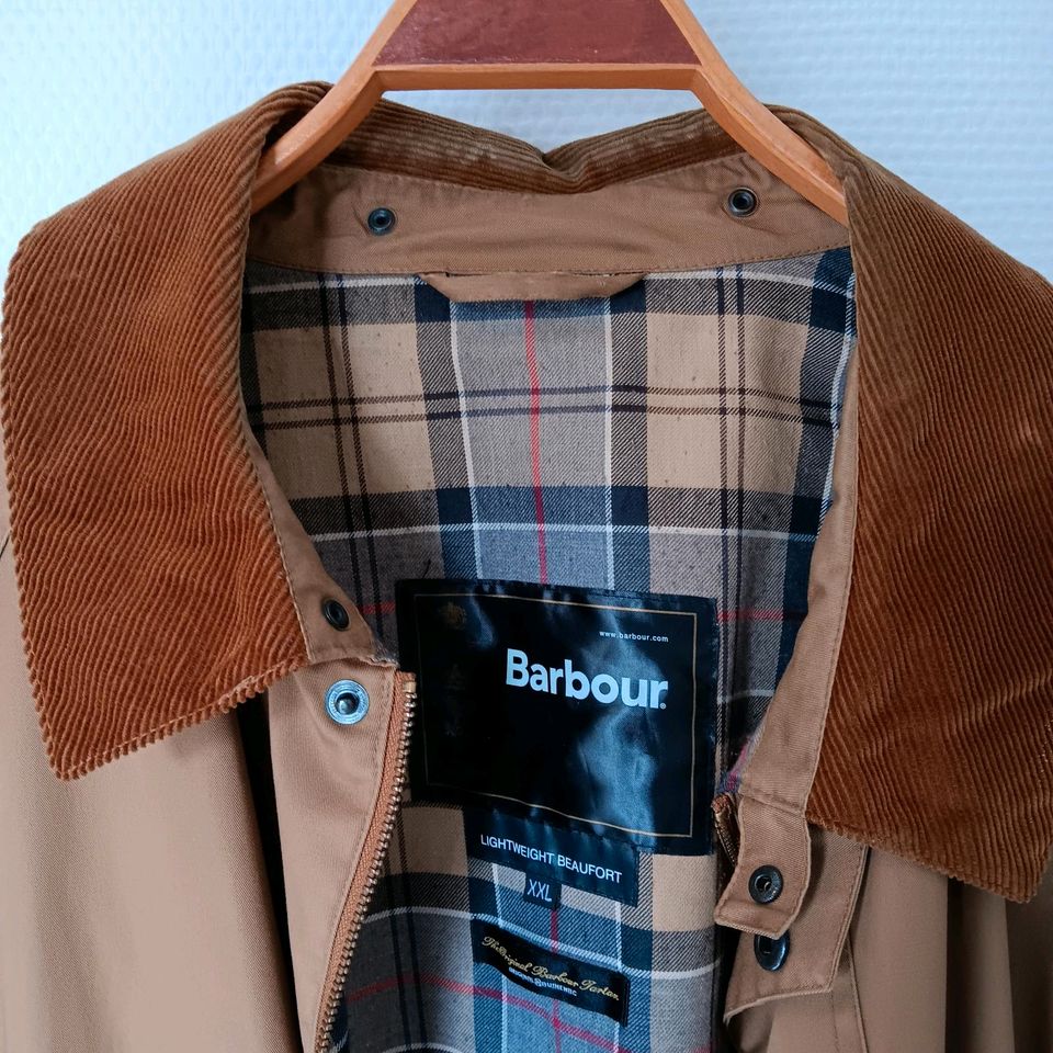 Herren Barbour Jacke, beige, Gr.XXL, in Meschede