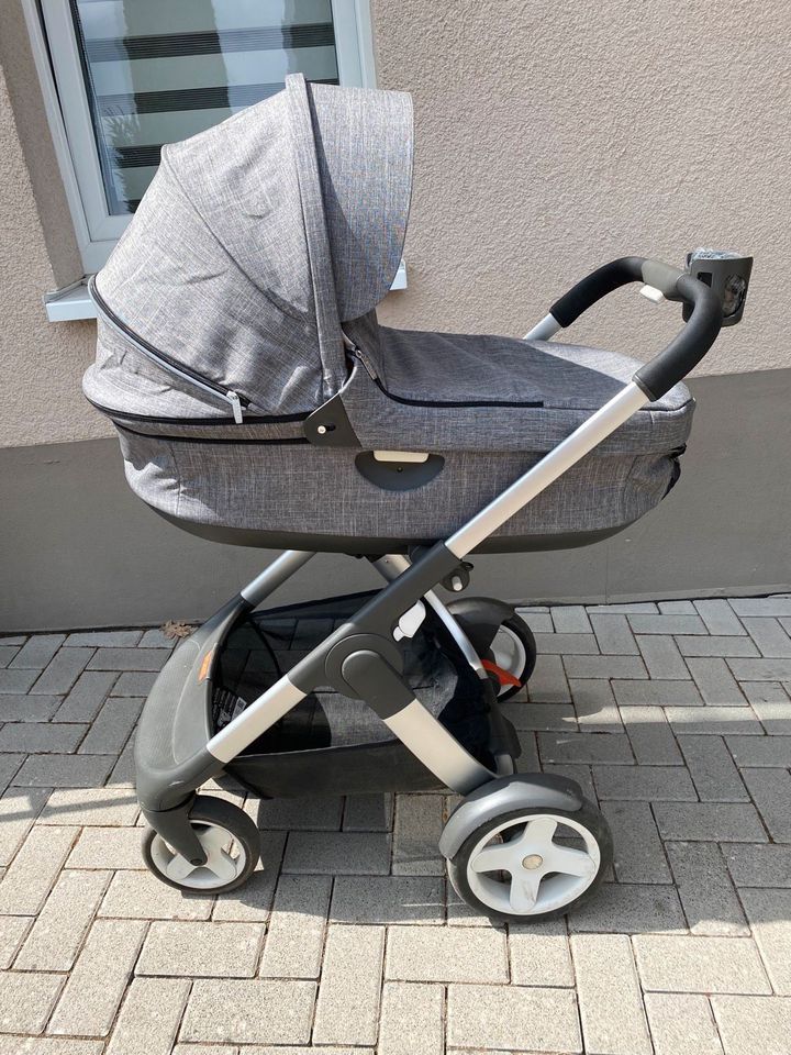 STOKKE CRUSI Kinderwagen inkl. Sportsitz und viel Zubehör in Bexbach