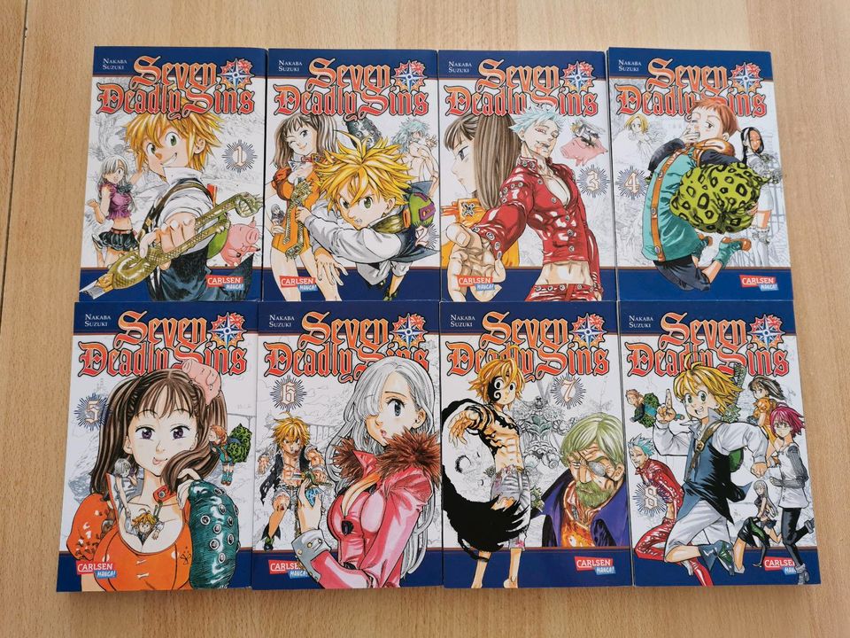 Seven Deadly Sins Band 1-8 in Marktoberdorf