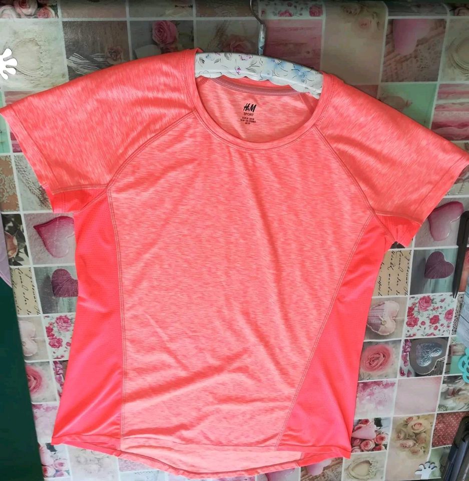 Sport T-Shirt von H&M, Gr. M Trikot in Netzschkau