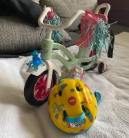 BabyBorn Fahrrad mit Helm plus Schlitten Saarland - Schwalbach Vorschau
