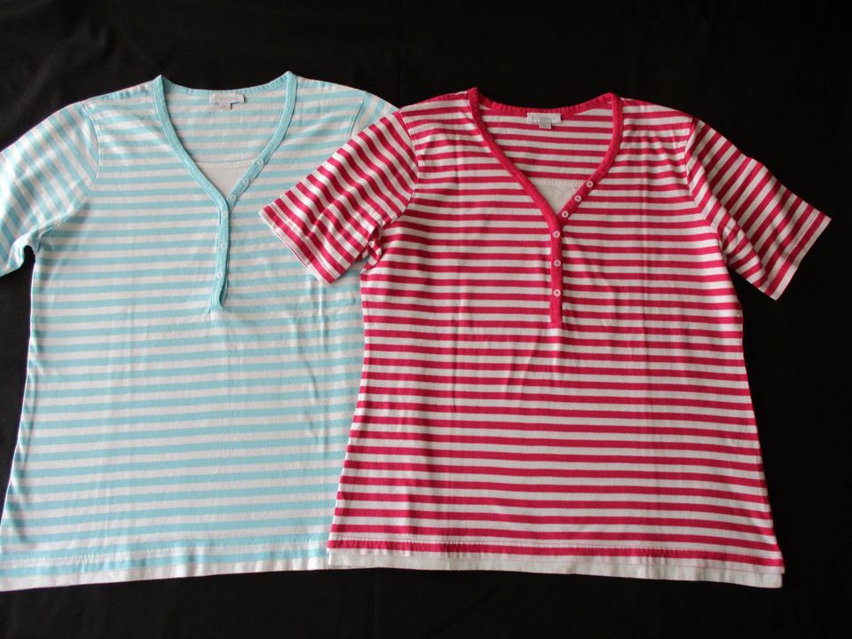 2 T-Shirts gestreift,Lagenlook, Gr. L / XL, von P & C,Brookshire in Norderstedt