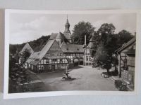 alte Postkarte AK Goslar Frankenberger Plan Kloster Kirche Autos Niedersachsen - Goslar Vorschau