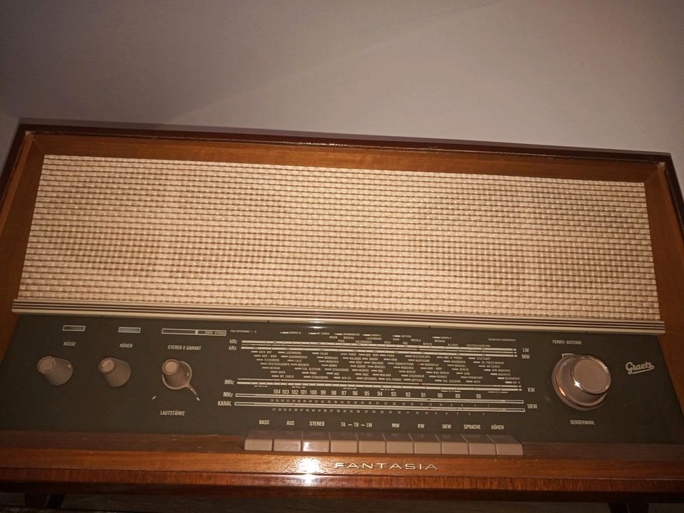 Altes Antikes Graetz Fantasia 1318L Radio Neuss Antik Antiquität in Neuss