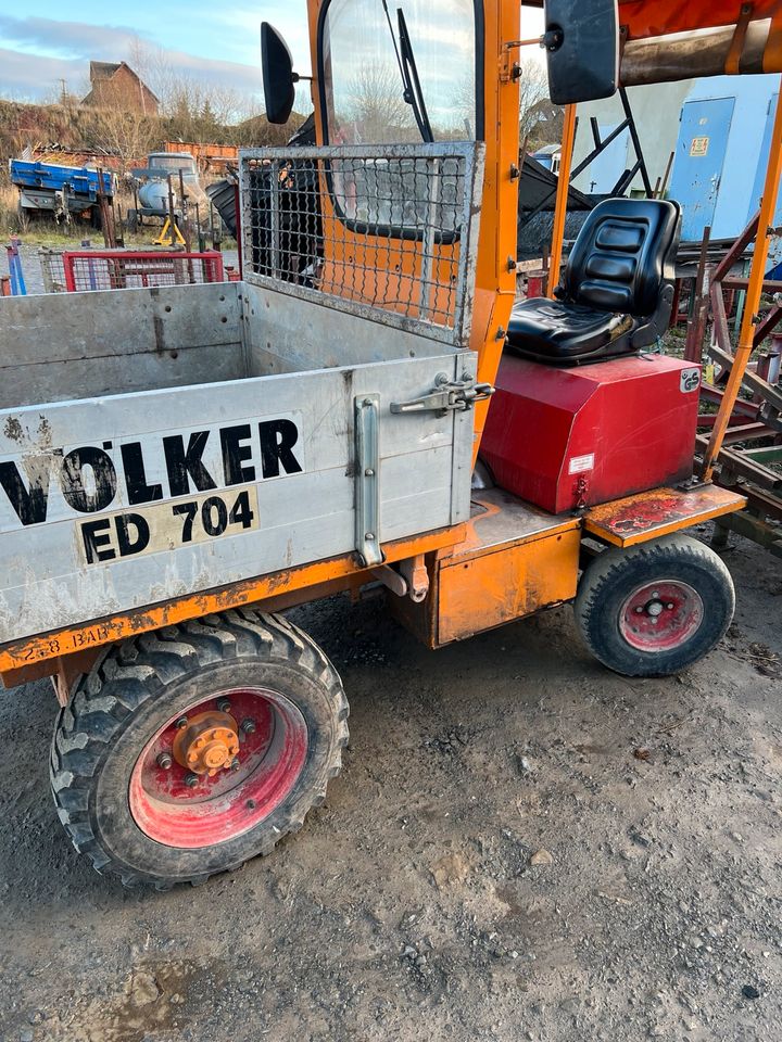 Völker ED 704 Dumper Motorschubkarre Kipper in Boffzen