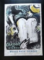 Lithographie Ausstellungsplakat Mourlot Chagall "Et La Bible" Bad Godesberg - Muffendorf Vorschau