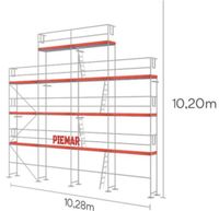 Giebelgerüst 94,58m² Fassadengerüst 10,28x10,2m inkl. Lieferung! Baden-Württemberg - Schwäbisch Hall Vorschau