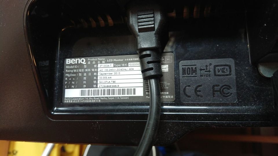 BenQ G2220HD Monitor, 21,5 Zoll in Leipzig