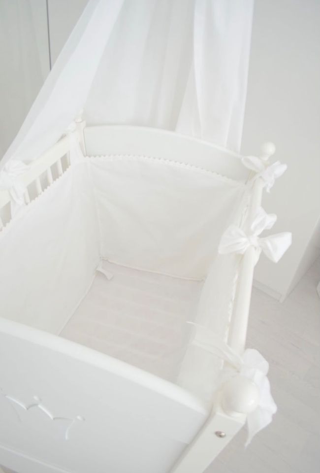 Jacadi Wiege Baby Beistellbett Babybay Schaukelbett Holz in Köln