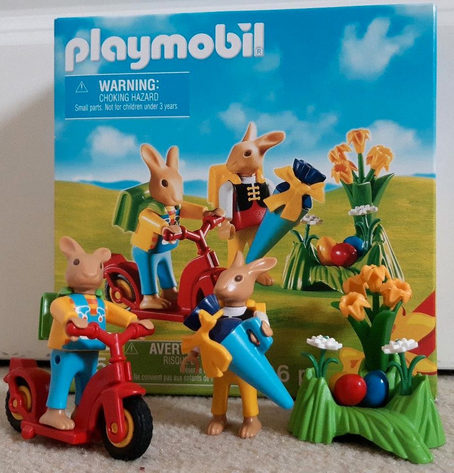 Playmobil Nr. 4458,  Hasenkinder 1. Schultag in Wernigerode