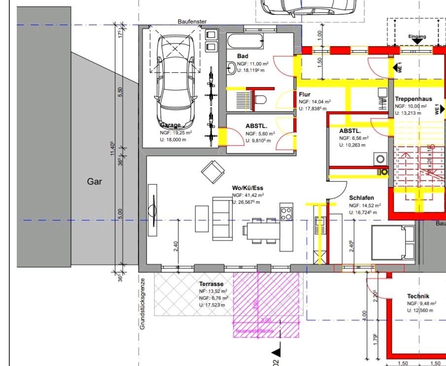 *Neubauprojekt* Großzügige, 2,5-Zi.- EG. Garage, EBK, Garten in Lahr (Schwarzwald)