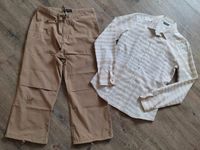 Edel ♥ Marc O'Polo Hose 3/4 beige braun 30 ♥ Eterna Bluse 36 S Hessen - Fulda Vorschau