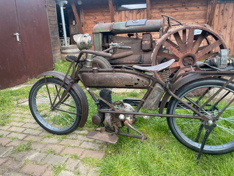 Cleveland Oldtimer Deko 1920 220ccm Henderson Harley Indian in Dessau-Roßlau
