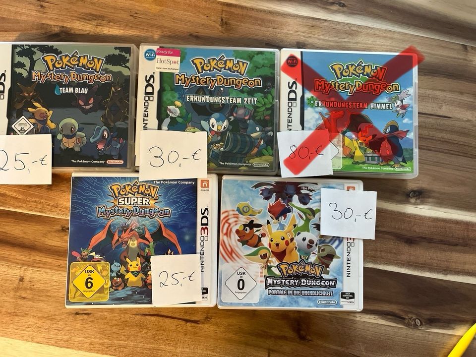Pokémon Mystery Dungeon (diverse) Nintendo DS/3DS in Kaltenkirchen