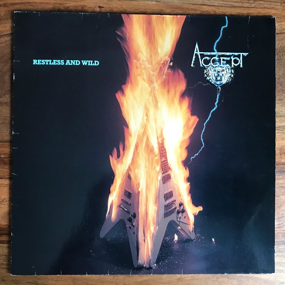Vinyl LP Schallplatte - Accept - Restless and wild in München
