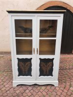 Vitrine Schrank Vintage Shabby Antiquitäten Kunst Antikmöbel Bayern - Zellingen Vorschau