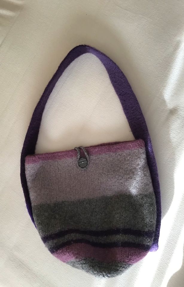 Geräumige Filztasche/ handmade in Husum