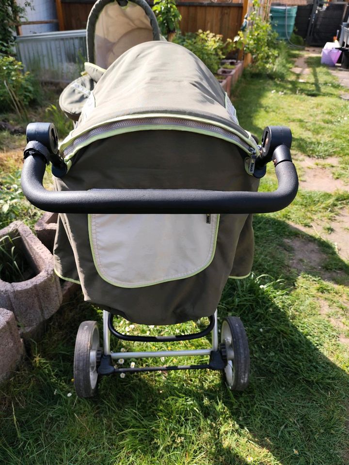 Kinderwagen mit Buggyeinsatz& Babyschale von Hauck Apollo 4 in Rednitzhembach