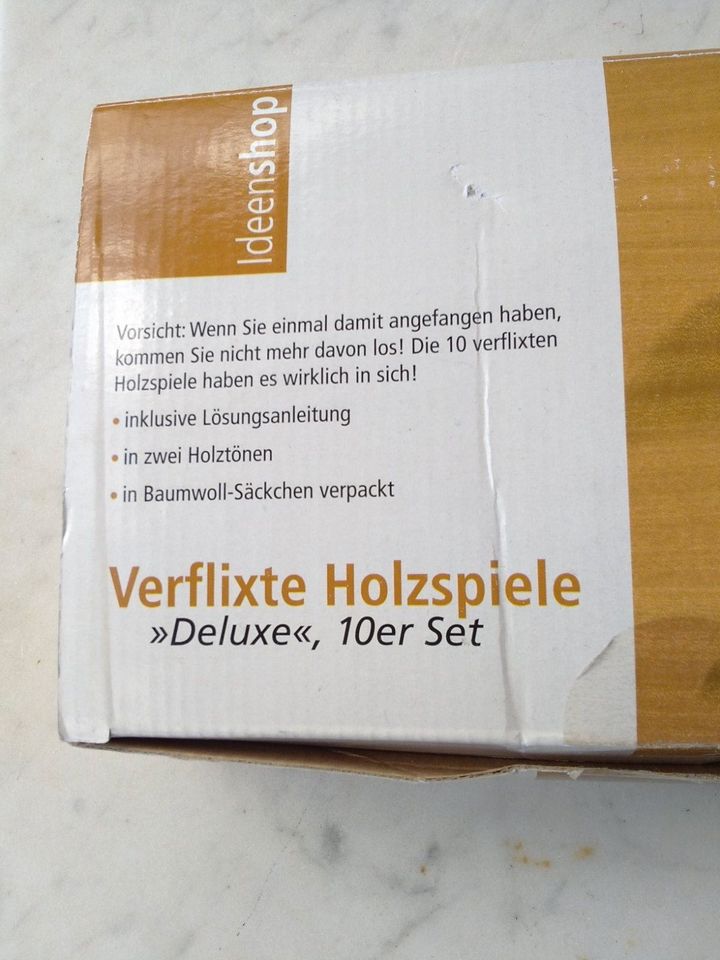 Verflixte Holzspiele, 10er Set in Stuttgart