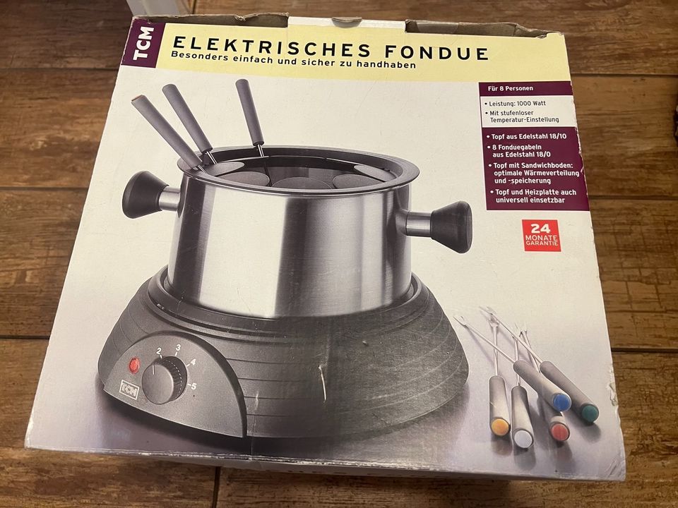 Elektrisches Fondue TCM in Willmering