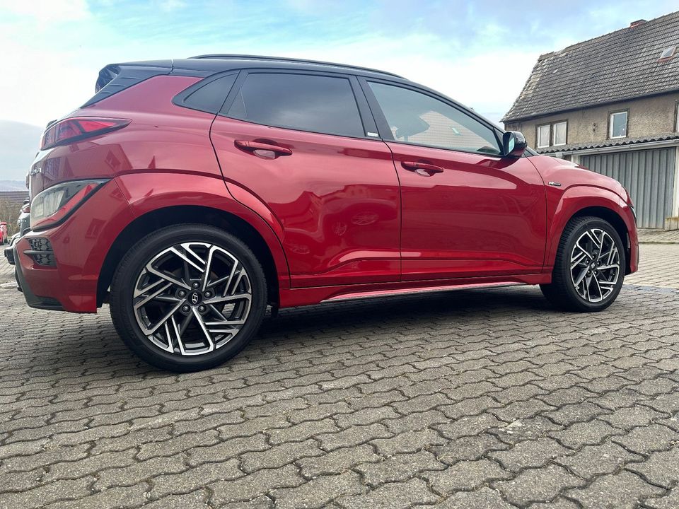 Hyundai KONA 1.0 T-GDI 48V N LINE+NAVI+ASSISTENZPAKET in Roßleben