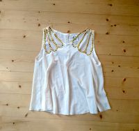 Süßes Sommer-Top von Coco's Fortune | Gr.40 | Creme | Gold Thüringen - Erfurt Vorschau