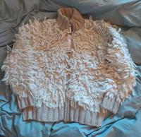 Madleine Teddy Strickjacke beige NEU 40/42 Bayern - Mainburg Vorschau