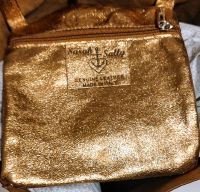 Italienische goldene Leder Tasche Sarah&Sally Kr. München - Unterhaching Vorschau