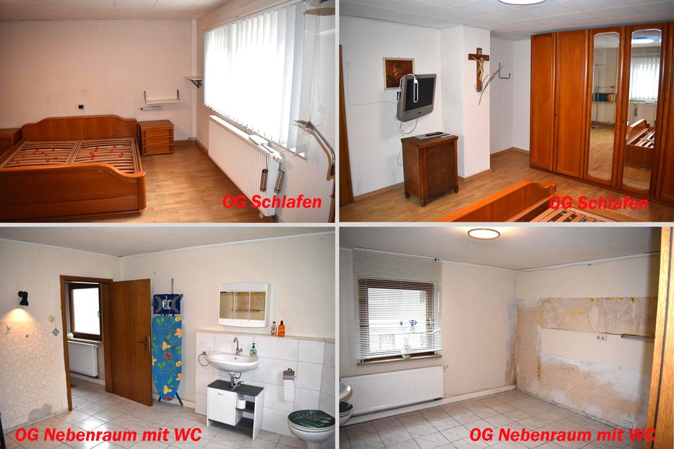 Immobilie - Einfamilienhaus mit Nebengebäude und Garage in Küps