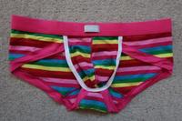 Unterhose Sportslips Brief Streifen bunt multicolor Größe XXL Hessen - Niddatal Vorschau