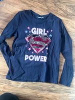 Sweatshirt power Girl dunkel blau Gr.164 Nordrhein-Westfalen - Willich Vorschau