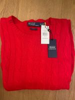 Polo Ralph Lauren Pullover unisex Kaschmir Zopfmuster rot XXL Sachsen - Lengefeld Vorschau