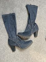 Wildleder Stiefel von Tamaris Gr. 39 Niedersachsen - Westergellersen Vorschau
