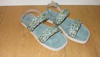 Alma en Pena tolle Sandalen mit Glitzer flach Gr.39 neu Rheinland-Pfalz - Worms Vorschau