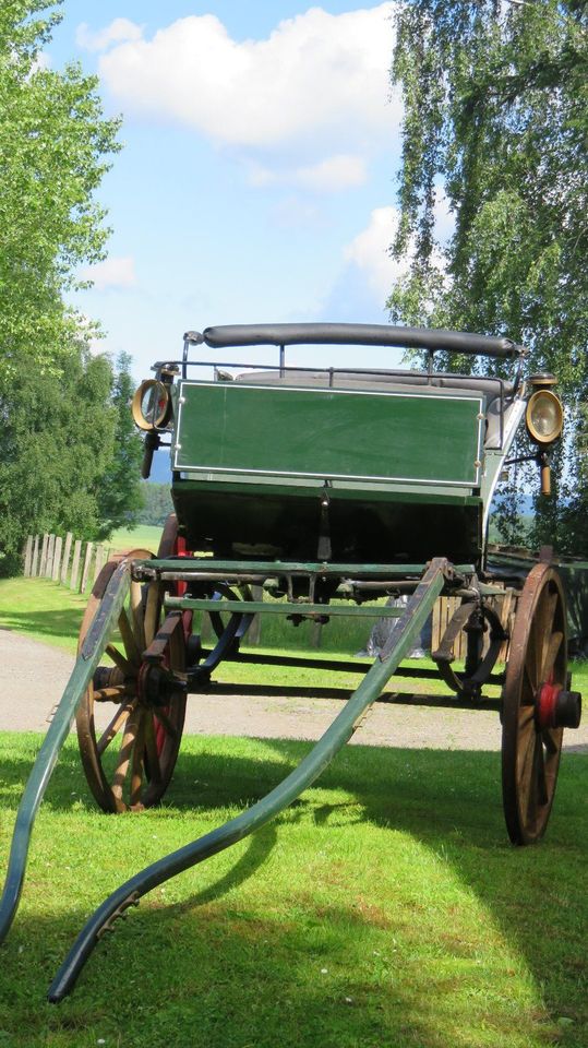 schöne historische Kutsche, Pferdekutsche Jensen in Rodenberg