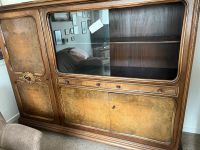 Vintage Buffet Schrank mit Glasscheiben Hessen - Darmstadt Vorschau