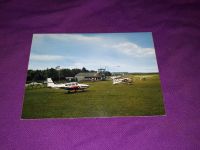 Wyk Föhr Flughafen Flugplatz Flugzeug Vintage Postkarte Kreis Pinneberg - Elmshorn Vorschau