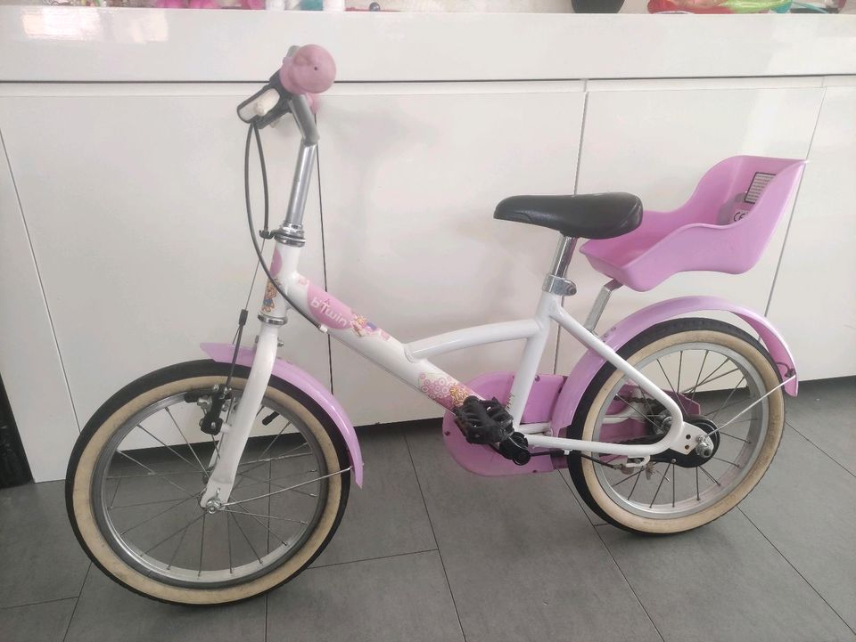 KinderFahrrad bTwin 16" guter Zustand Prinzessin Fahrrad in Saarbrücken