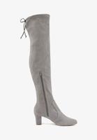 ☀️Overknees Stiefel hellgrau Velour veganes Wildleder Gr. 40 NEU Bayern - Anzing Vorschau
