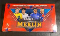 Topps Merlin Chrome UCL Soccer Hobby Box 2020-21 Neu Haaland Bayern - Würzburg Vorschau