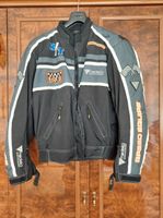 Motorradjacke schwarz modeka Gr. 2XL mit Sturmhaube und Handschuh Baden-Württemberg - Lauffen Vorschau