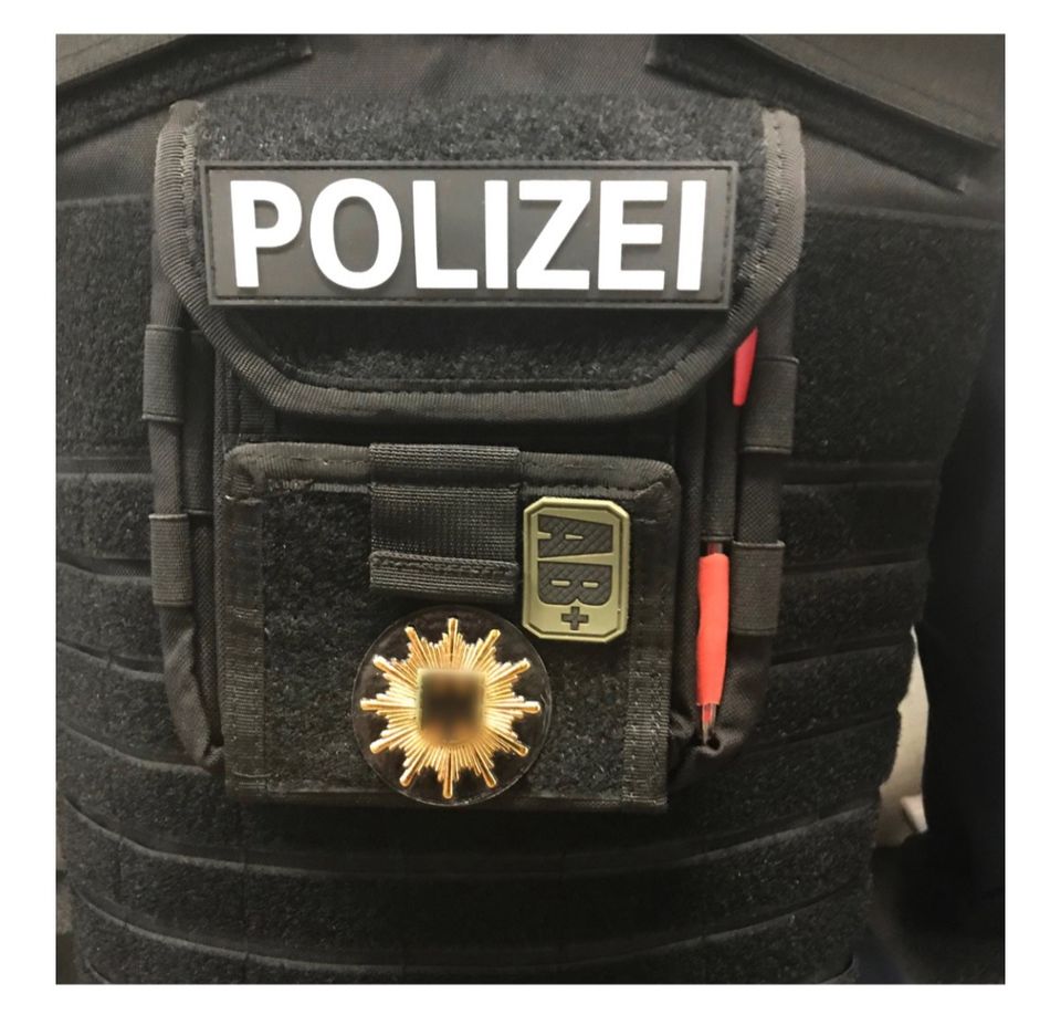 Polizei Molle Organizer ✪ f. Schutzweste ✪ Tasche/Holster