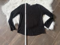 Damen schwarzes Langarmshirt Stretch Longsleeve langarm Basic Niedersachsen - Peine Vorschau